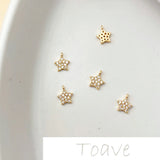Copper-Plated Starry Sky Charm Bracelet