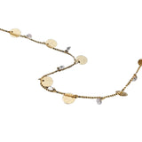 18K Copper Plated Star Zircon Chain DIY Jewelry Material