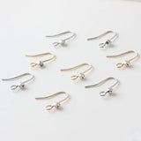 18K Gold Plated Earrings with Diamonds