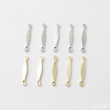 Copper Plated 18K Double Hanging Connecting Rod DIY Earrings Bracelet
