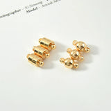 Copper-Plated 18k Magnet Buckle DIY End Buckle Material Accessories