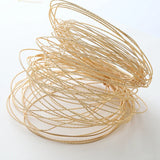 18k Copper-Plated Flower Wire for DIY Jewelry