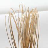 18k Copper-Plated Flower Wire for DIY Jewelry