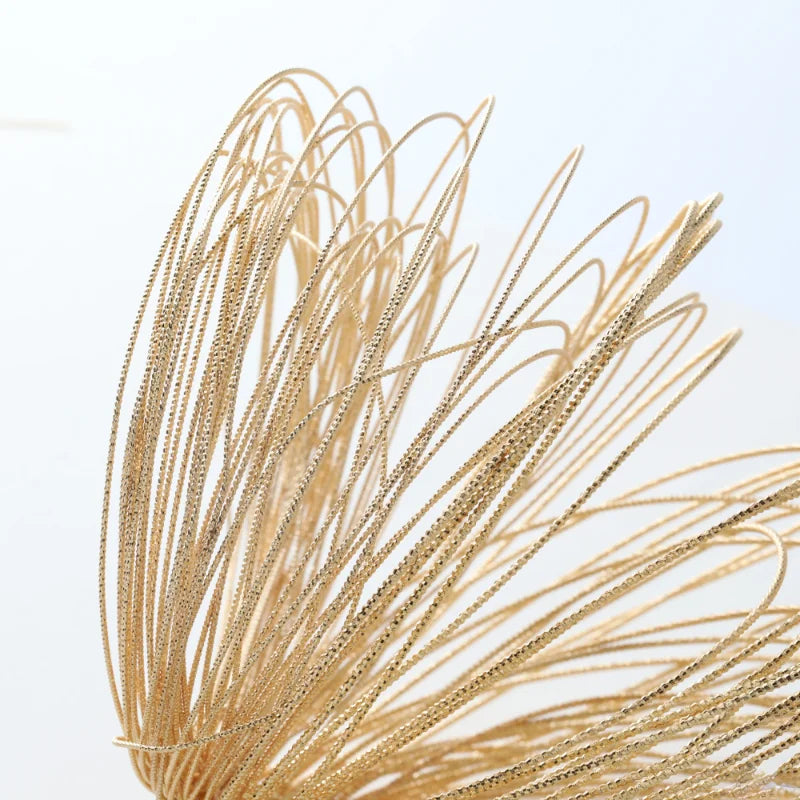 18k Copper-Plated Flower Wire for DIY Jewelry