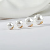 18k Highlight Pearl Ear Plugs DIY Earrings Materials