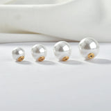 18k Highlight Pearl Ear Plugs DIY Earrings Materials