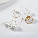 18k Highlight Pearl Ear Plugs DIY Earrings Materials