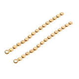 Copper-Plated 14K Doudou Tassel Pendant Chain for DIY Jewelry