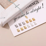 Copper-Plated Side Buckle Chain Tassel for DIY Jewelry