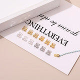 Copper-Plated Side Buckle Chain Tassel for DIY Jewelry