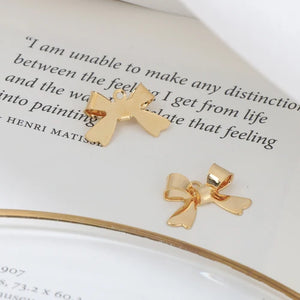 Copper Plated Japanese Matte Glossy Earring Accessories Material