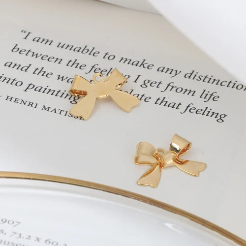Copper Plated Japanese Matte Glossy Earring Accessories Material