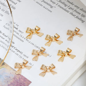 Copper Plated Japanese Matte Glossy Earring Accessories Material