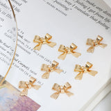 Copper Plated Japanese Matte Glossy Earring Accessories Material