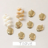 Turtle Leaf Pendant DIY Earrings Bracelet Necklace Hand-Made Material