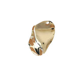 Copper-Plated 18k Round Pattern Earring Piece - DIY Jewelry