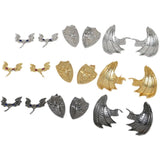 Devil Flying Dragon Wings Shield Crown DIY Hand Jewelry Baroque Pearl Material
