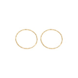 Copper Plated Geometric Hemp Wire Ring for DIY Earrings