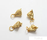 Copper-Plated Sub-Gold Hand Gesture DIY Jewelry Set