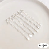 Copper Plated Silver Spring Buckle Tail Chain Extension Chain