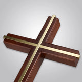 Copper Cross Pendant - Unisex Christian Jewelry