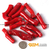 Freeform Coral Beads for Jewelry Making