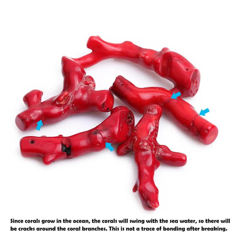 Freeform Coral Beads for Jewelry Making