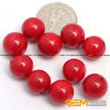 10 Pcs Round & Drop AA Natural Coral Beads