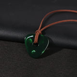 Coraline Seeing Stone Necklace Green Stone Choker