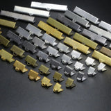 Crimp End Beads Buckle Tips Clasp for Jewelry Making DIY