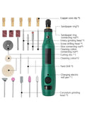 Cordless Drill Power Tools Electric 3-Speed Mini Drill Grinding Rotary Tool Kit
