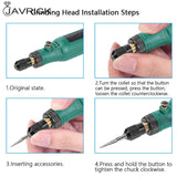 Cordless Drill Power Tool Kit 3.6V Mini Rotary Tool 3-Speed