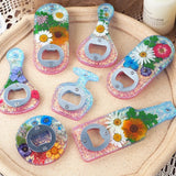 DIY Epoxy Mold Bottle Opener Silicone Mould for Keychain Decoration