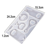 Corkscrew Beer Bottle Opener Silicone Mold DIY Keychain Decoration