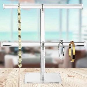 T-shape Pendant Hanging Jewelry Display Holder