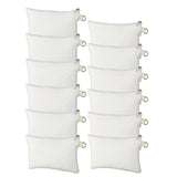 DIY Makeup Bags Toiletry Pouch Iron on Transfer Zipper Canvas Pencil Bag