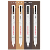 4 In 1 Eyebrow Pen Long Lasting Waterproof Eyebrow Pencil