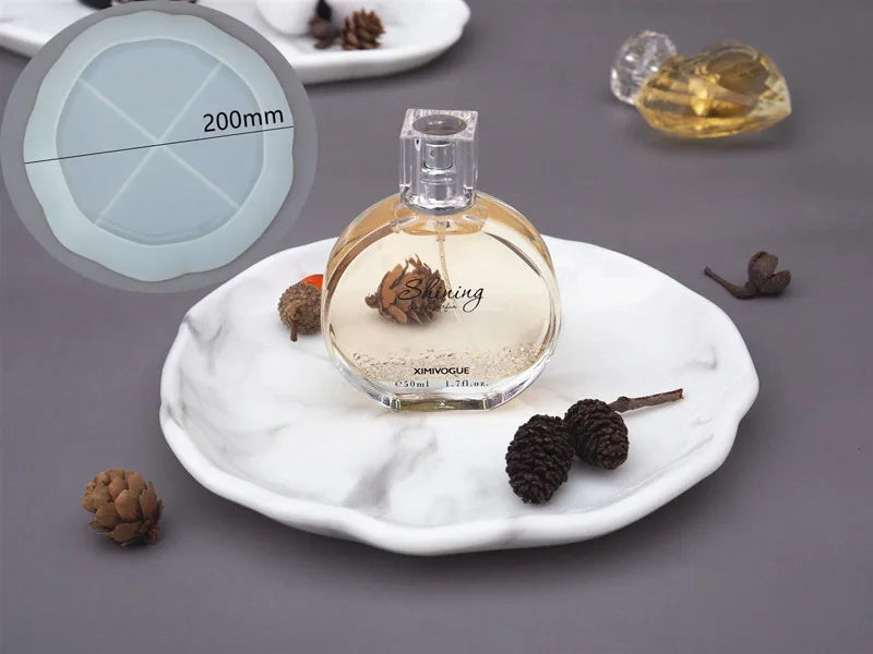 UV Resin Molds for Cosmetic Plate Tray DIY Handcraft