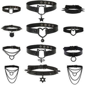 Harajuku Punk Rock Gothic Choker Necklace