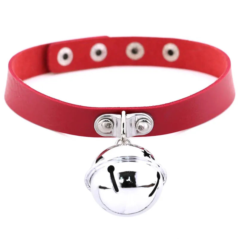 Cosplay Bell Necklace, Bell Choker for Costumes