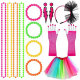 80s Neon Party Accessory Costume Set