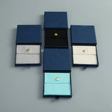 Cotton Bag Paper Box Wedding Earrings Rings Gift Bag Jewelry Organizer Display