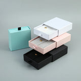 Cotton Bag and Paper Box Jewelry Sets for Wedding Christmas Gift Bag
