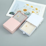 Cotton Bag and Paper Box Jewelry Sets for Wedding Christmas Gift Bag
