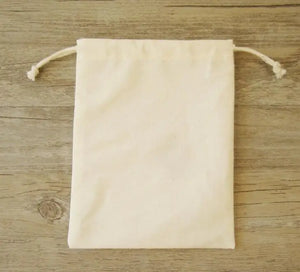Cotton Drawstring Bag Jewelry Packaging Pouch Cosmetic Wedding Party Gift Bags