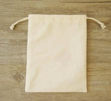 Cotton Drawstring Bag Jewelry Packaging Pouch Cosmetic Wedding Party Gift Bags