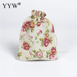 Cotton Drawstring Bag, Wholesale Jewelry, 15x20mm, 10PCs/Lot