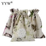 Cotton Drawstring Bag, Wholesale Jewelry, 15x20mm, 10PCs/Lot