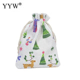 Cotton Drawstring Bag, Wholesale Jewelry, 15x20mm, 10PCs/Lot