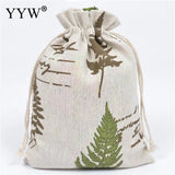 Cotton Drawstring Bag, Wholesale Jewelry, 15x20mm, 10PCs/Lot